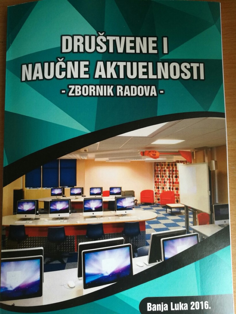 Zbornik radova “Društvene i naučne aktulenosti”