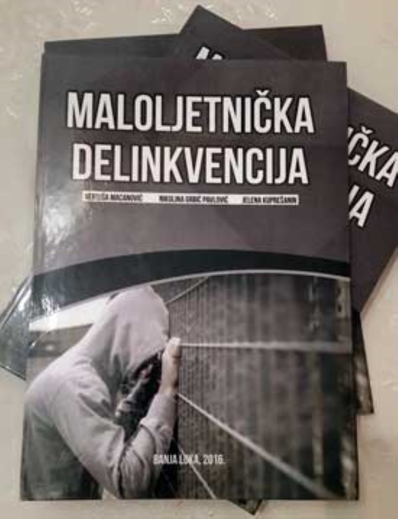 Knjiga Maloljetnička delikvencija