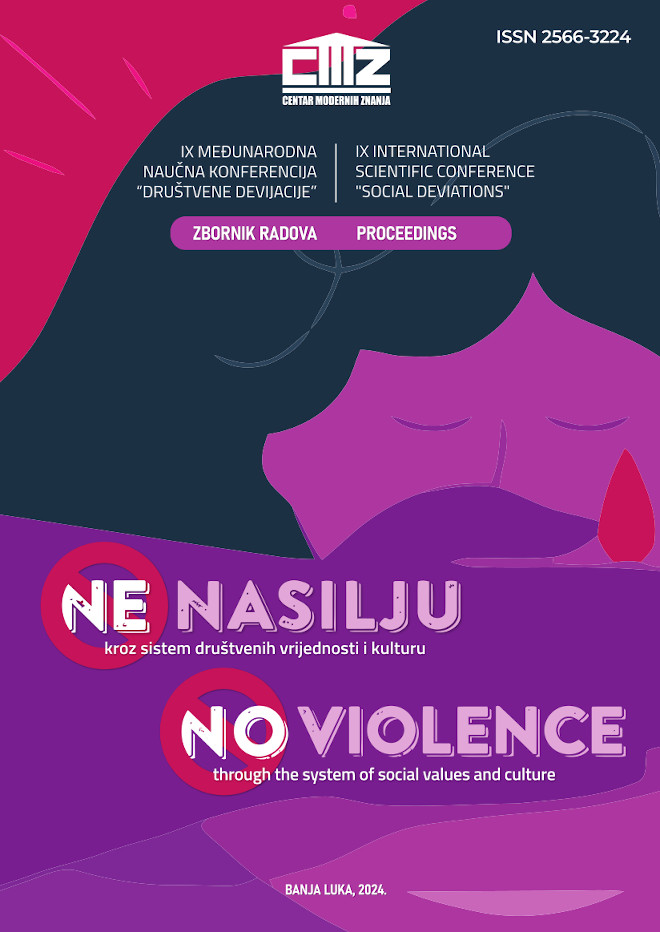 NE NASILJU – KROZ SISTEM DRUŠTVENIH VRIJEDNOSTI I KULTURU